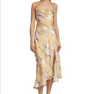 Satin floral Slip Dress